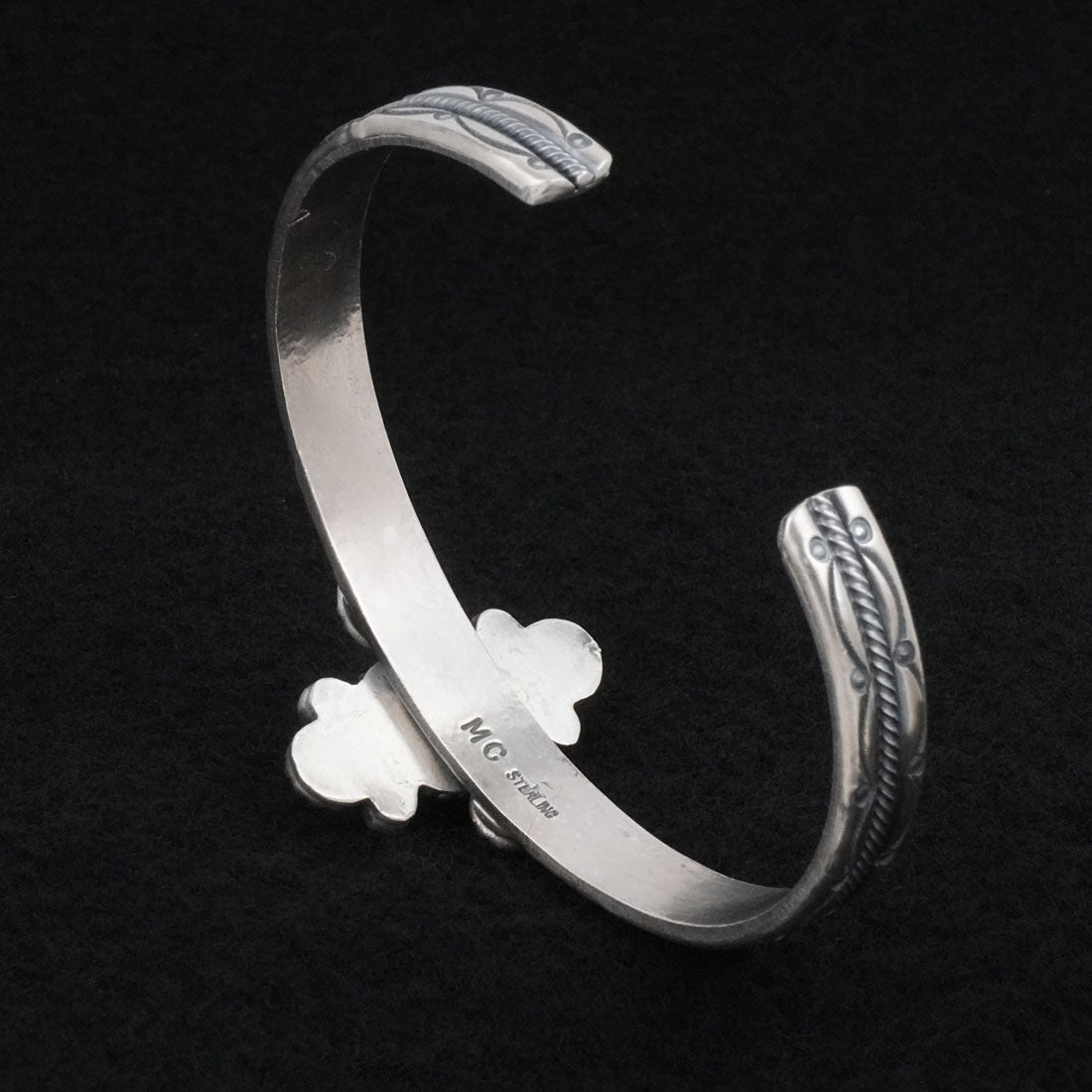 Michael Calladitto Turquoise & Sterling Silver Bracelet