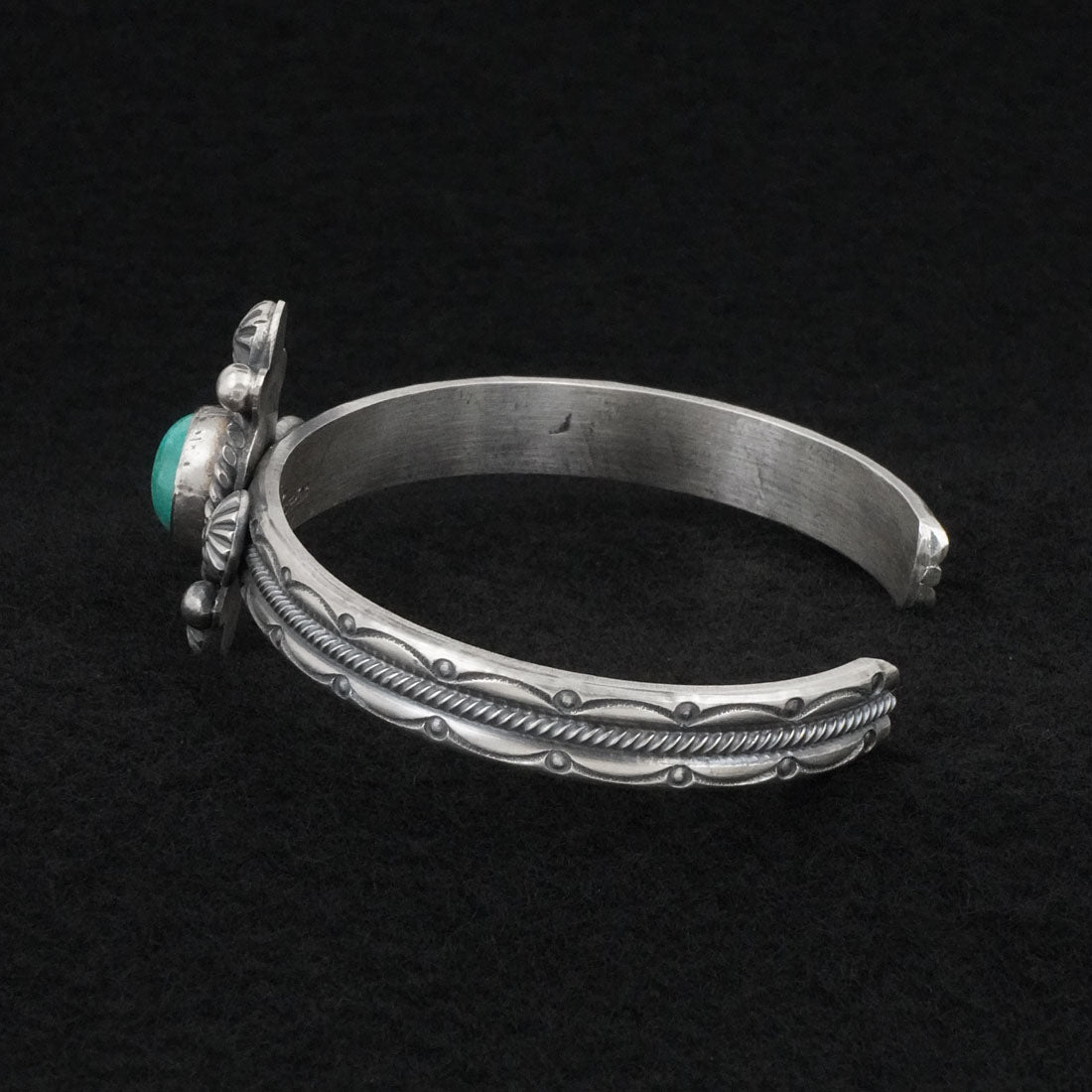 Michael Calladitto Turquoise & Sterling Silver Bracelet