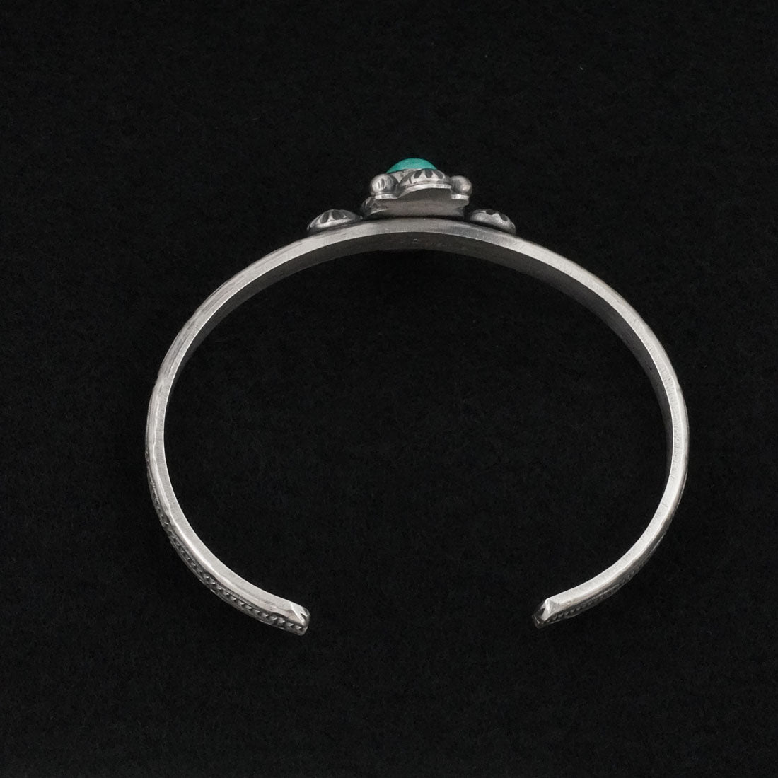 Michael Calladitto Turquoise & Sterling Silver Bracelet