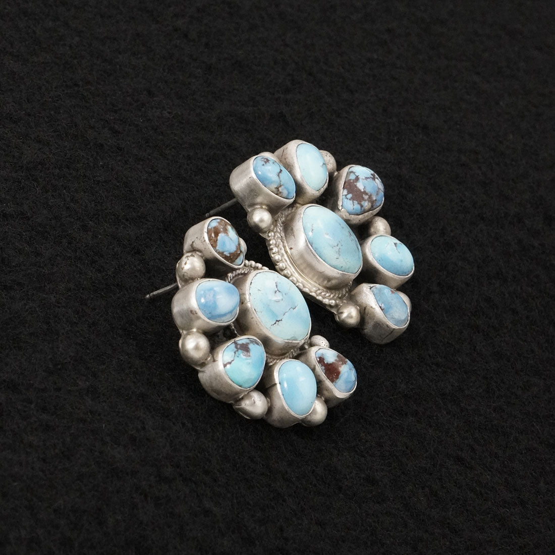 Kathleen Livingston Turquoise & Sterling Silver Necklace Set
