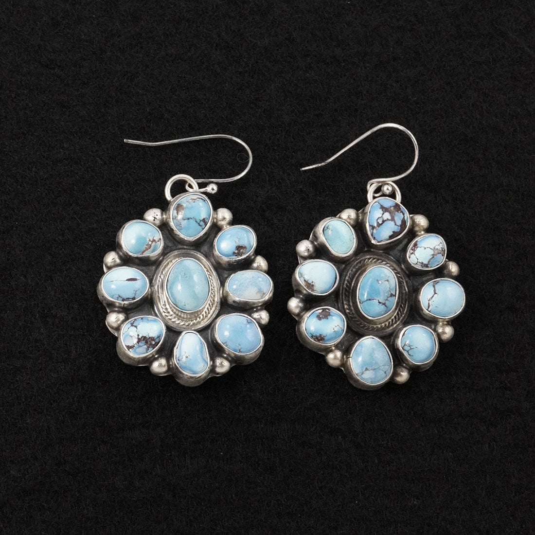 Kathleen Livingston Turquoise & Sterling Silver Necklace Set