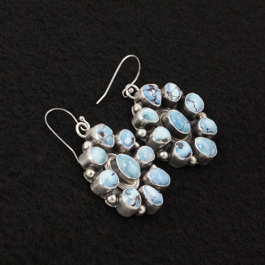 Kathleen Livingston Turquoise & Sterling Silver Necklace Set