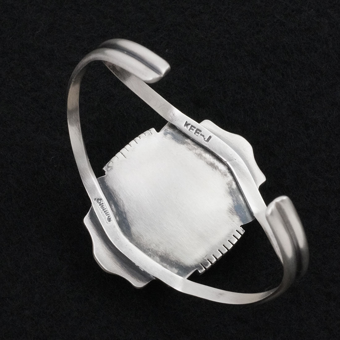 Vernon Johnson White Buffalo & Sterling Silver Bracelet