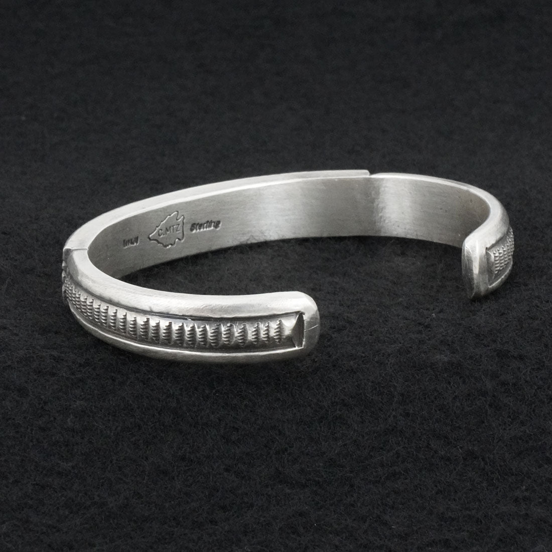 Calvin Martinez Sterling Silver Bracelet