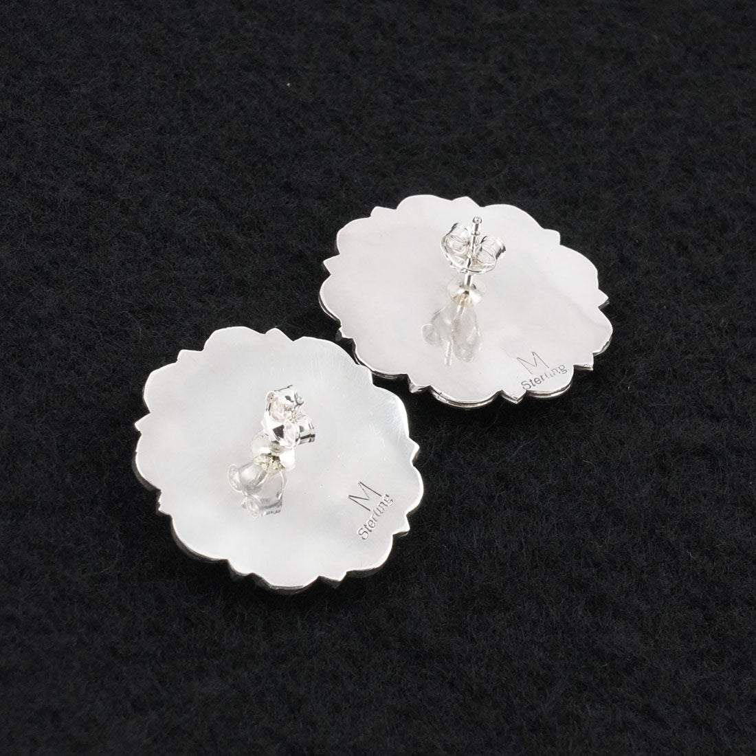 Gerald Mitchell Turquoise & Sterling Silver Squash Blossom Set