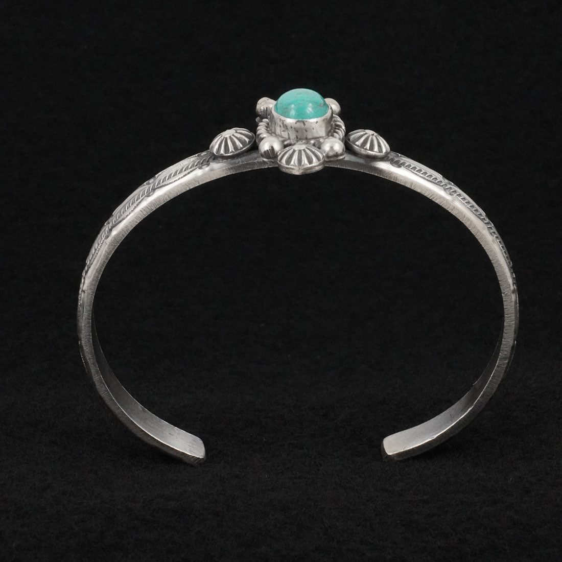 Michael Calladitto Turquoise & Sterling Silver Bracelet