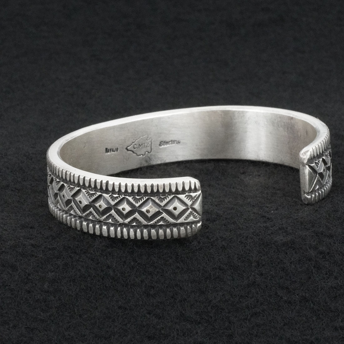 Calvin Martinez Sterling Silver Bracelet