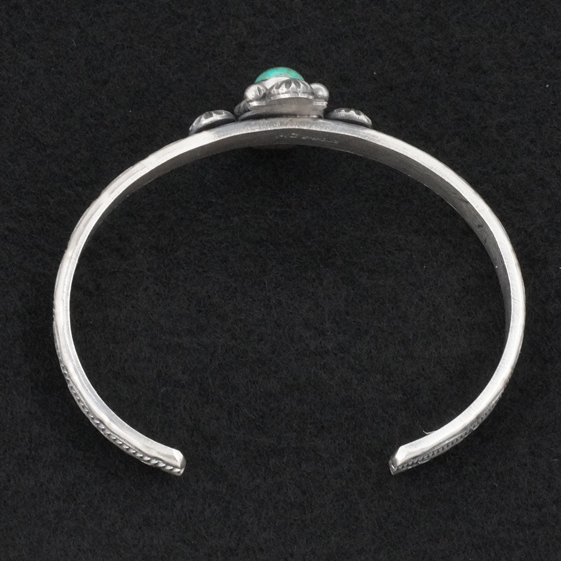 Michael Calladitto Turquoise & Sterling Silver Bracelet