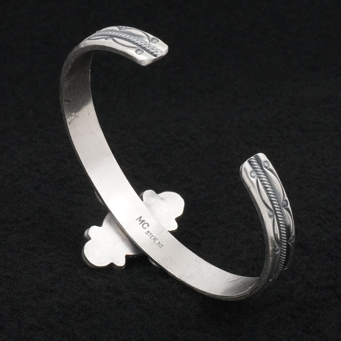 Michael Calladitto Turquoise & Sterling Silver Bracelet