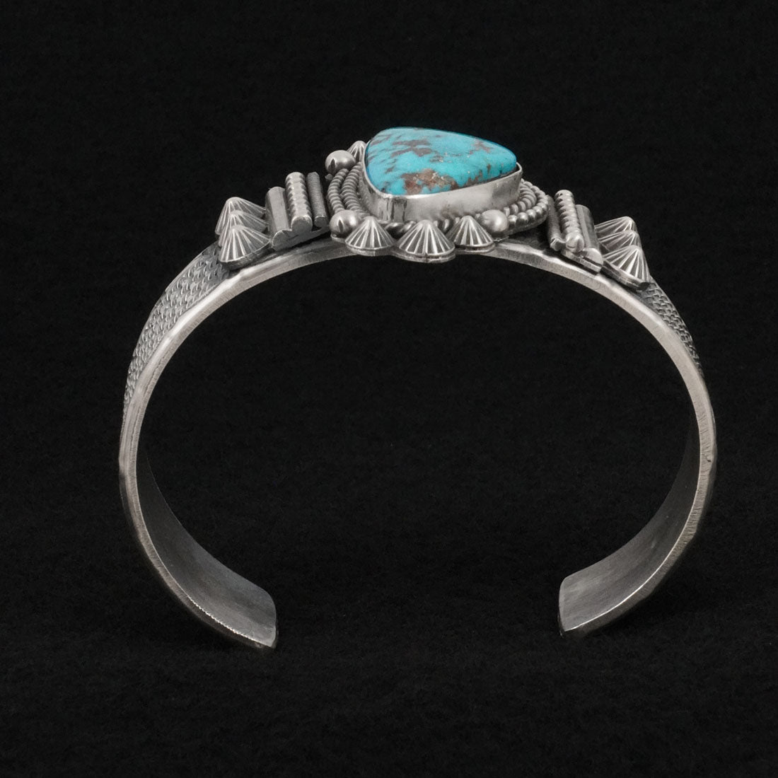 Michael Calladitto Turquoise & Sterling Silver Bracelet