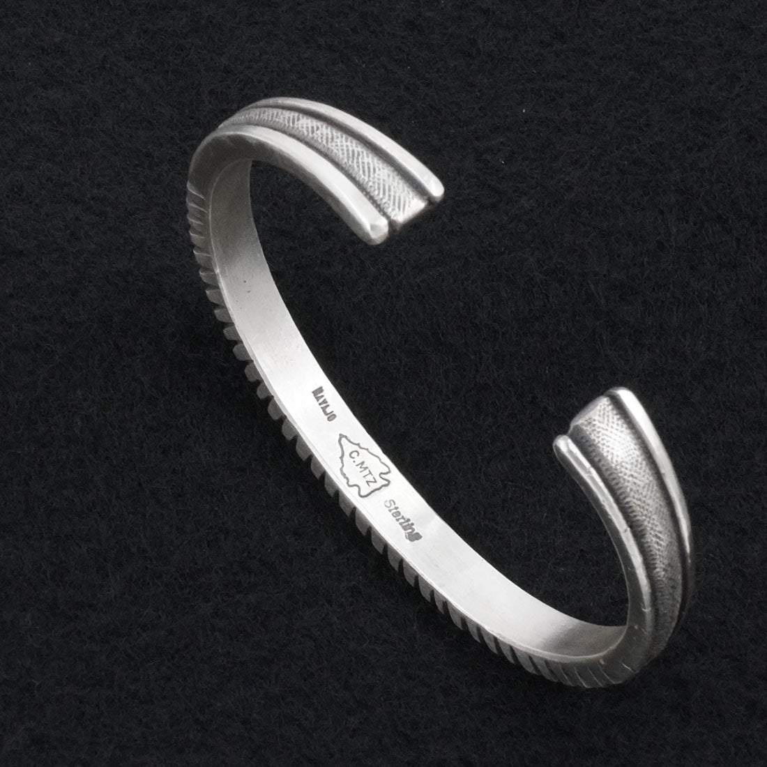 Calvin Martinez Sterling Silver Bracelet