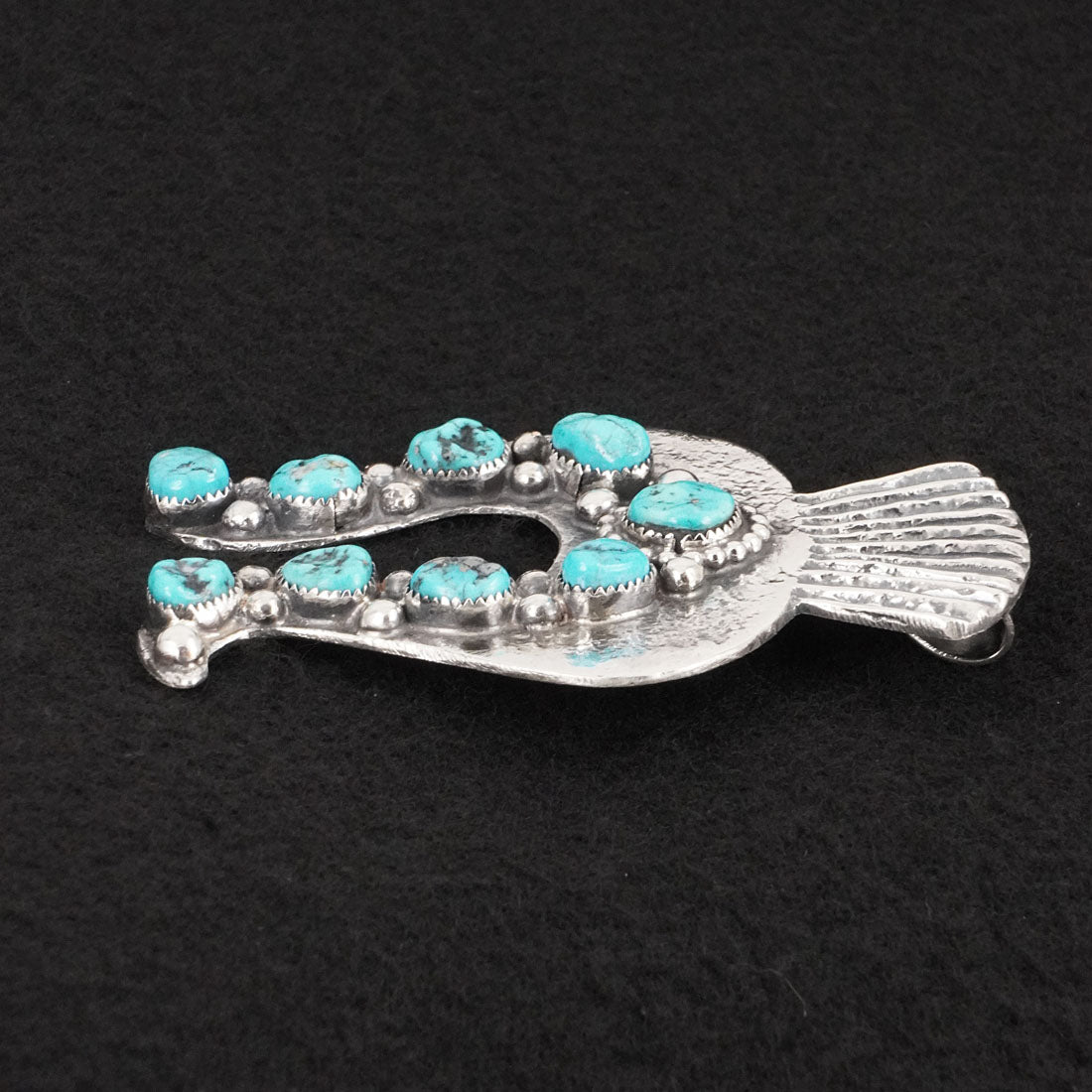 Delbert Arviso Turquoise & Sterling Silver Pendant