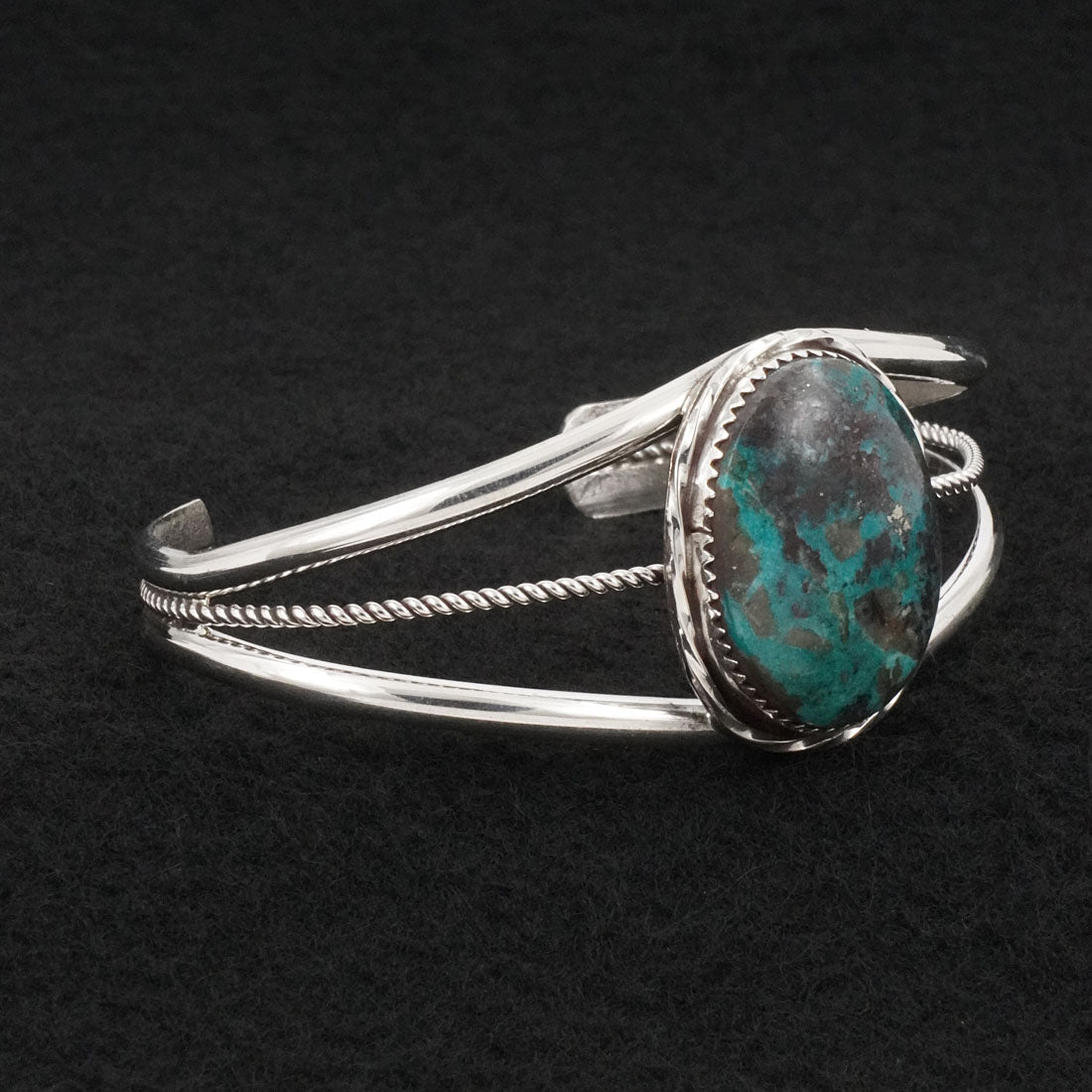 Ernest Hawthorne Turquoise & Sterling Silver Bracelet