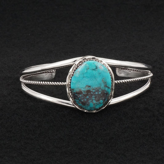 Ernest Hawthorne Turquoise & Sterling Silver Bracelet