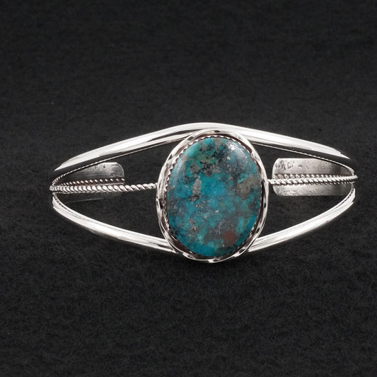 Ernest Hawthorne Turquoise & Sterling Silver Bracelet