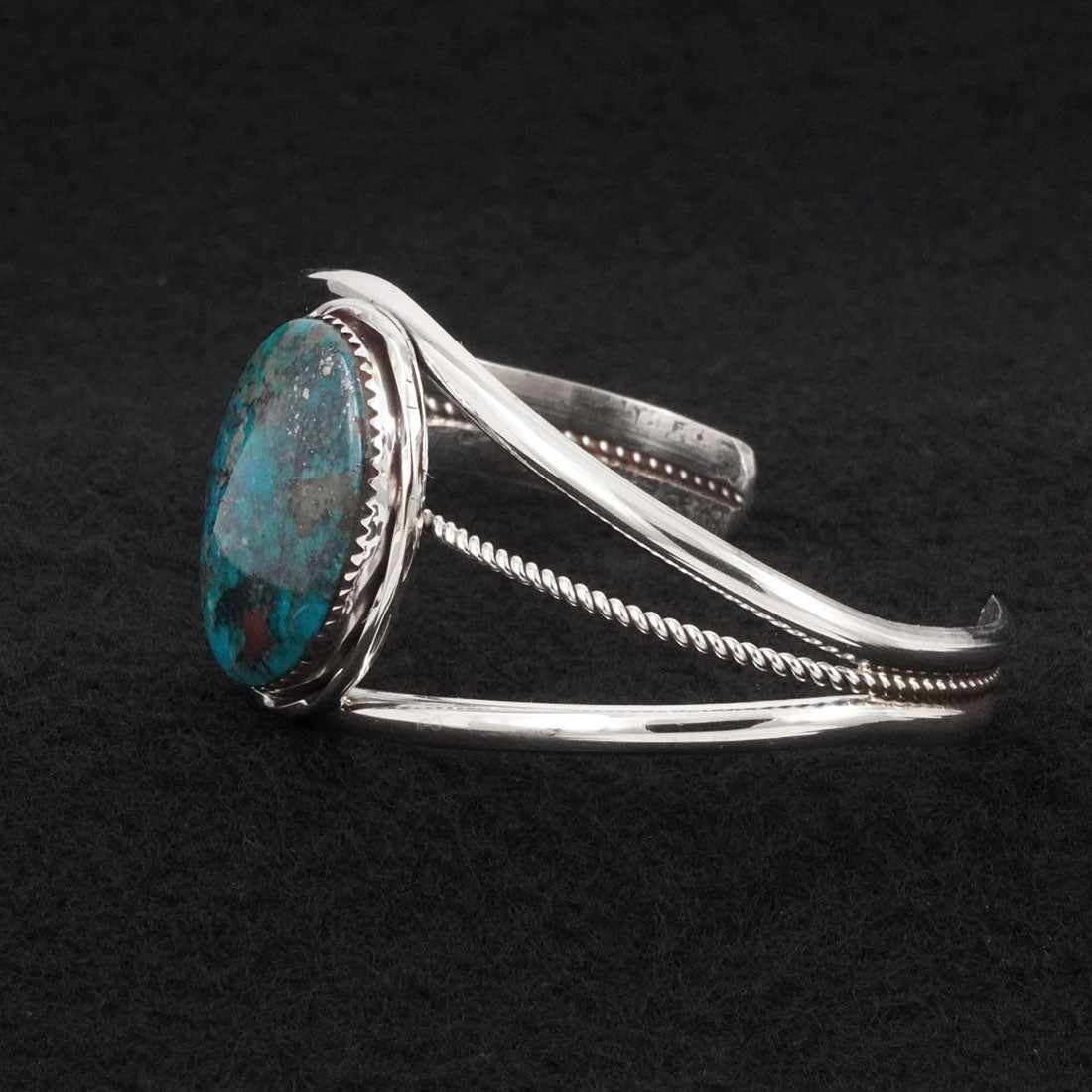 Ernest Hawthorne Turquoise & Sterling Silver Bracelet