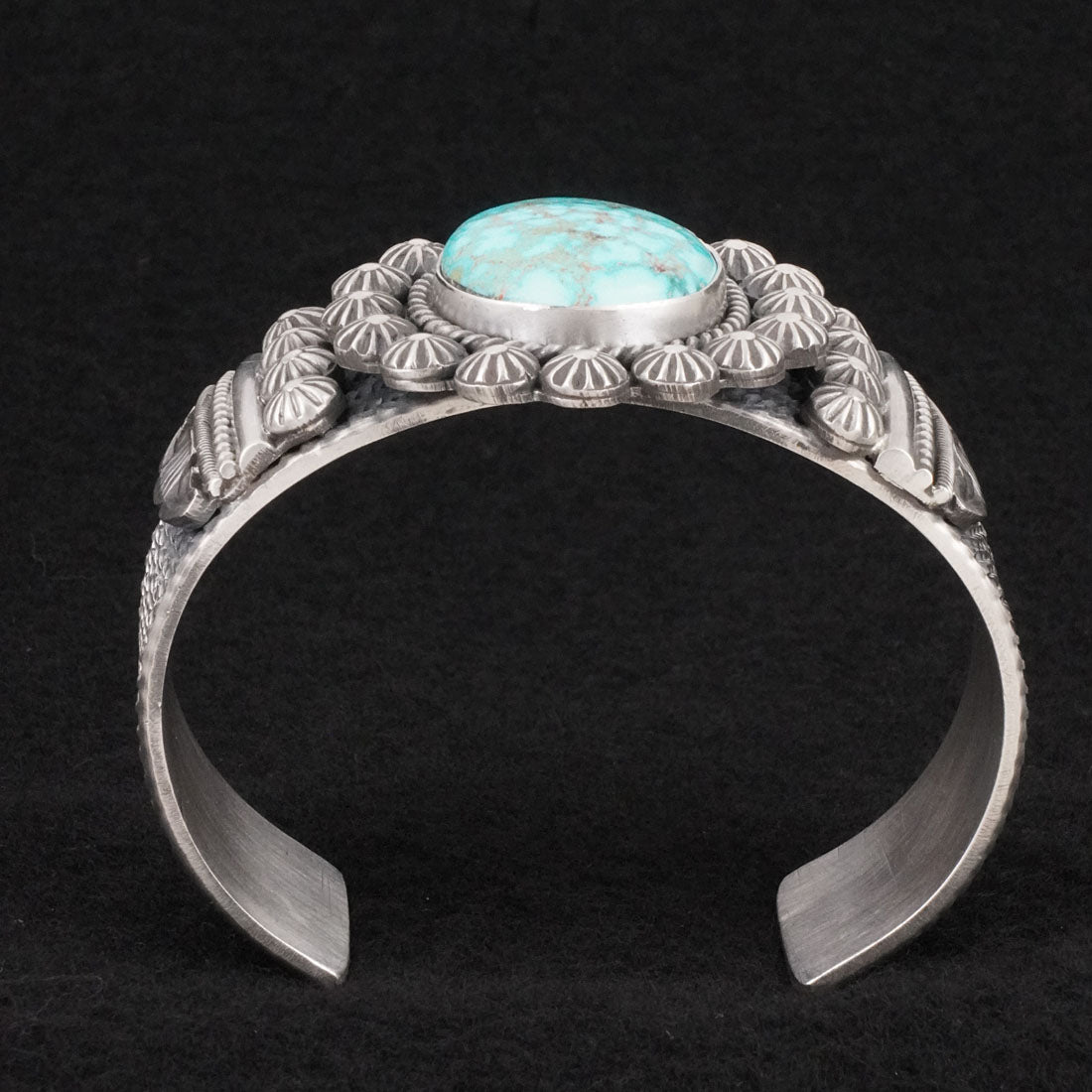 Michael Calladitto Turquoise & Sterling Silver Bracelet