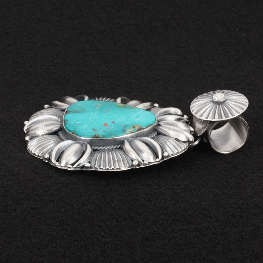 Delbert Gordon Turquoise & Sterling Silver Pendant
