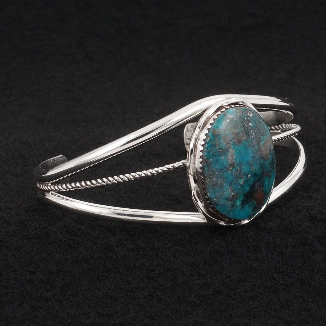 Ernest Hawthorne Turquoise & Sterling Silver Bracelet