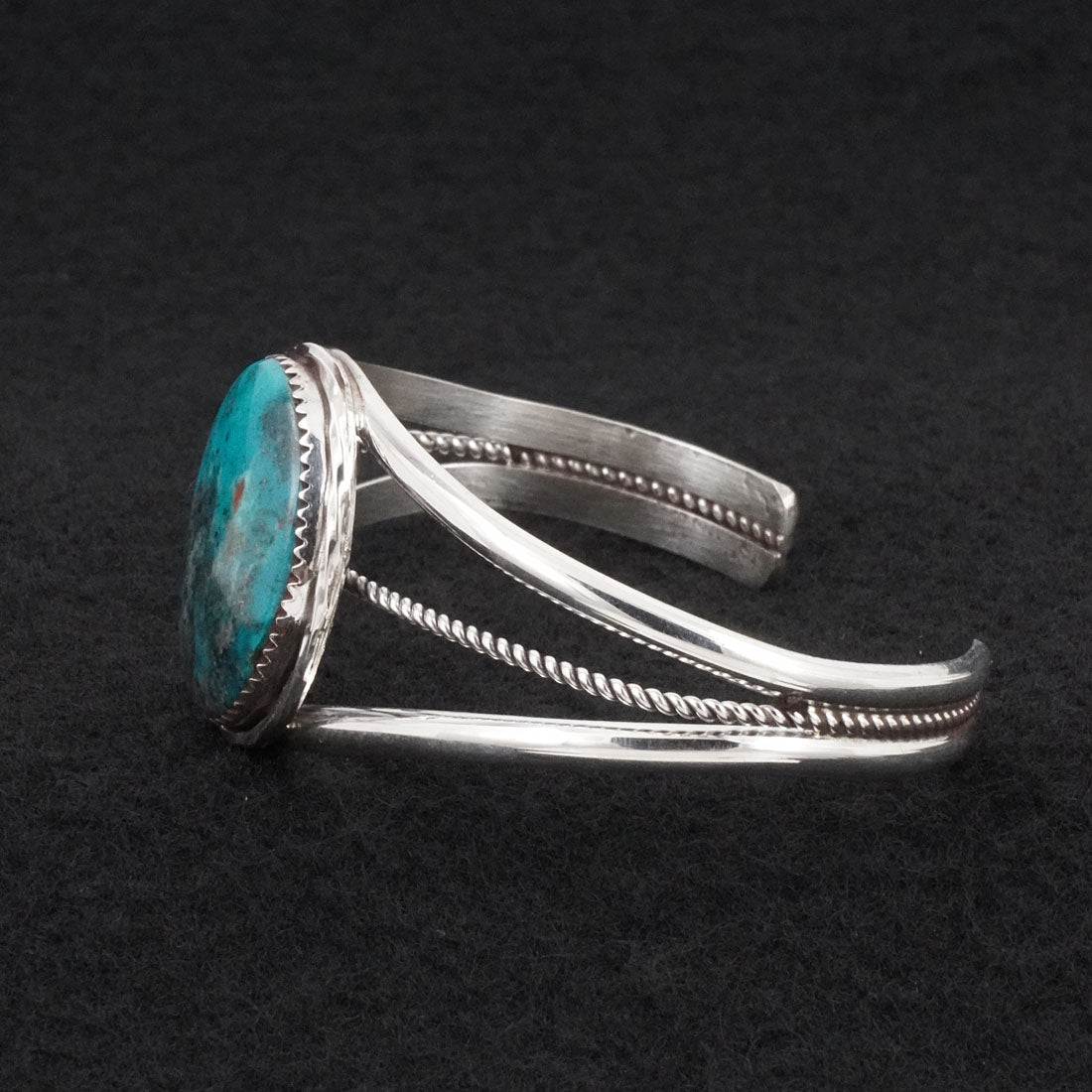 Ernest Hawthorne Turquoise & Sterling Silver Bracelet