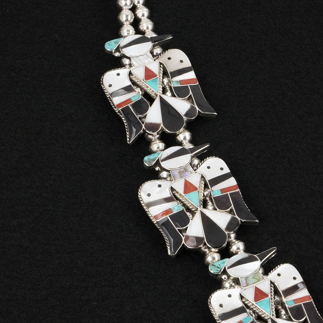 Bobby & Corraine Shack Multi-Stone & Sterling Silver Necklace Set