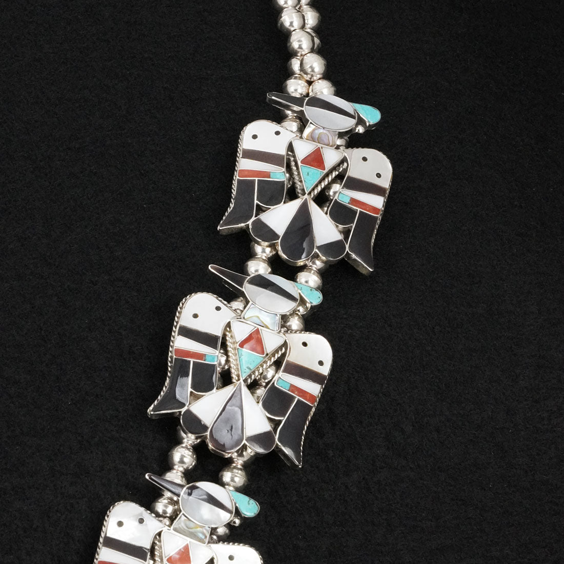 Bobby & Corraine Shack Multi-Stone & Sterling Silver Necklace Set