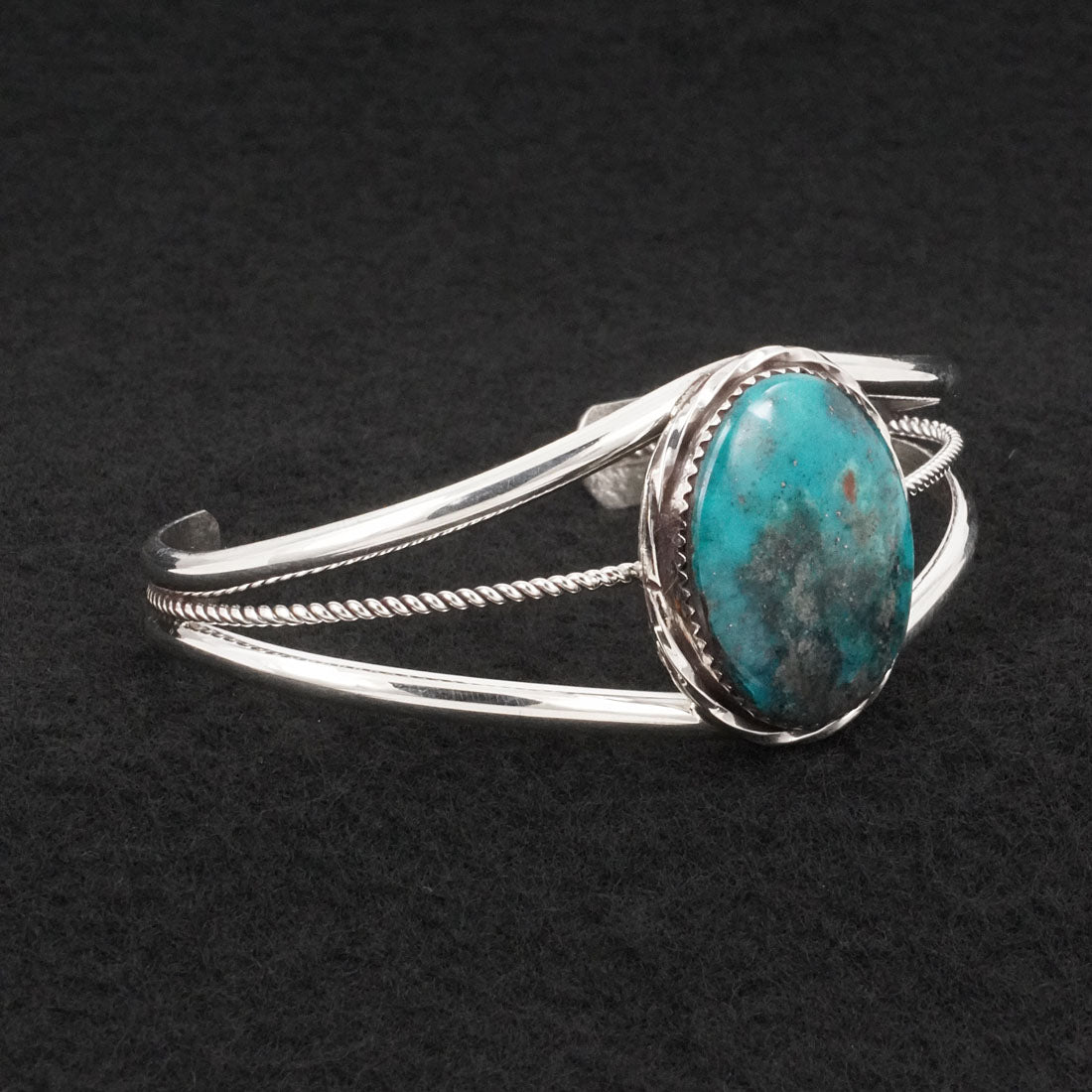 Ernest Hawthorne Turquoise & Sterling Silver Bracelet