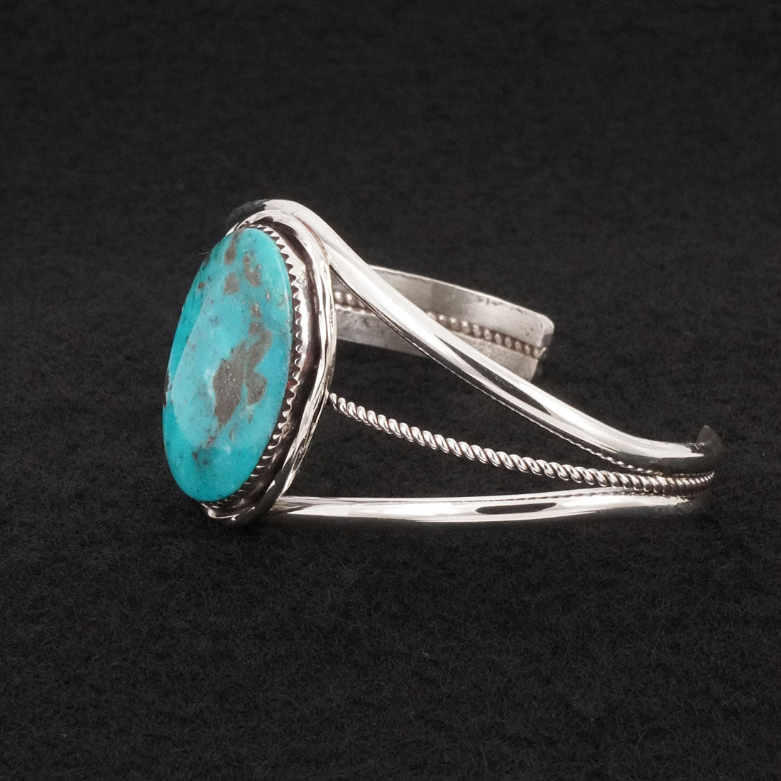 Ernest Hawthorne Turquoise & Sterling Silver Bracelet