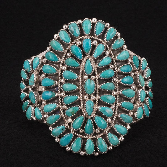 Eunice Wilson Turquoise & Sterling Silver Bracelet