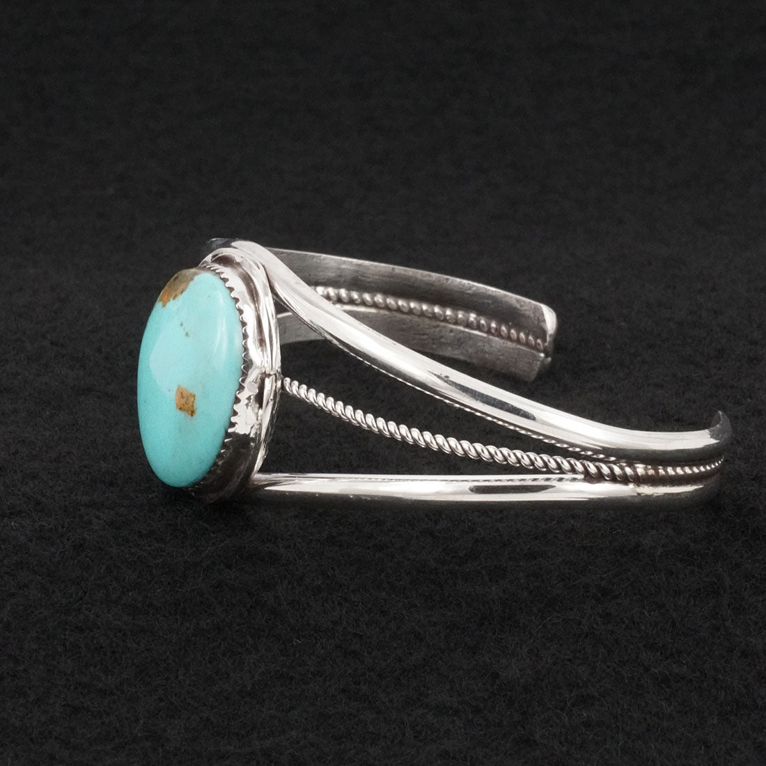 Ernest Hawthorne Turquoise & Sterling Silver Bracelet