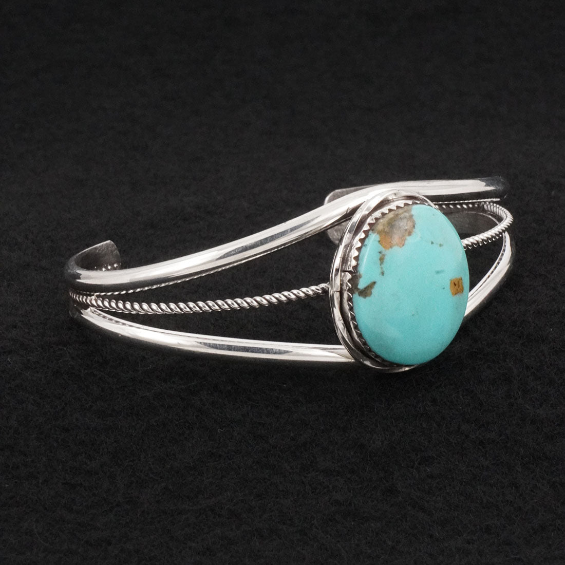 Ernest Hawthorne Turquoise & Sterling Silver Bracelet