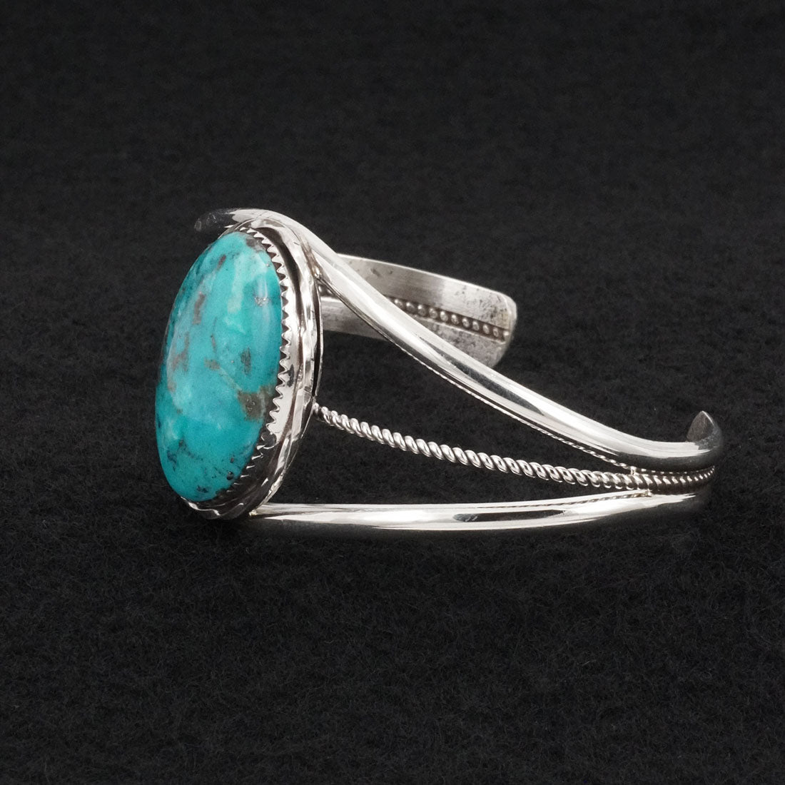 Ernest Hawthorne Turquoise & Sterling Silver Bracelet