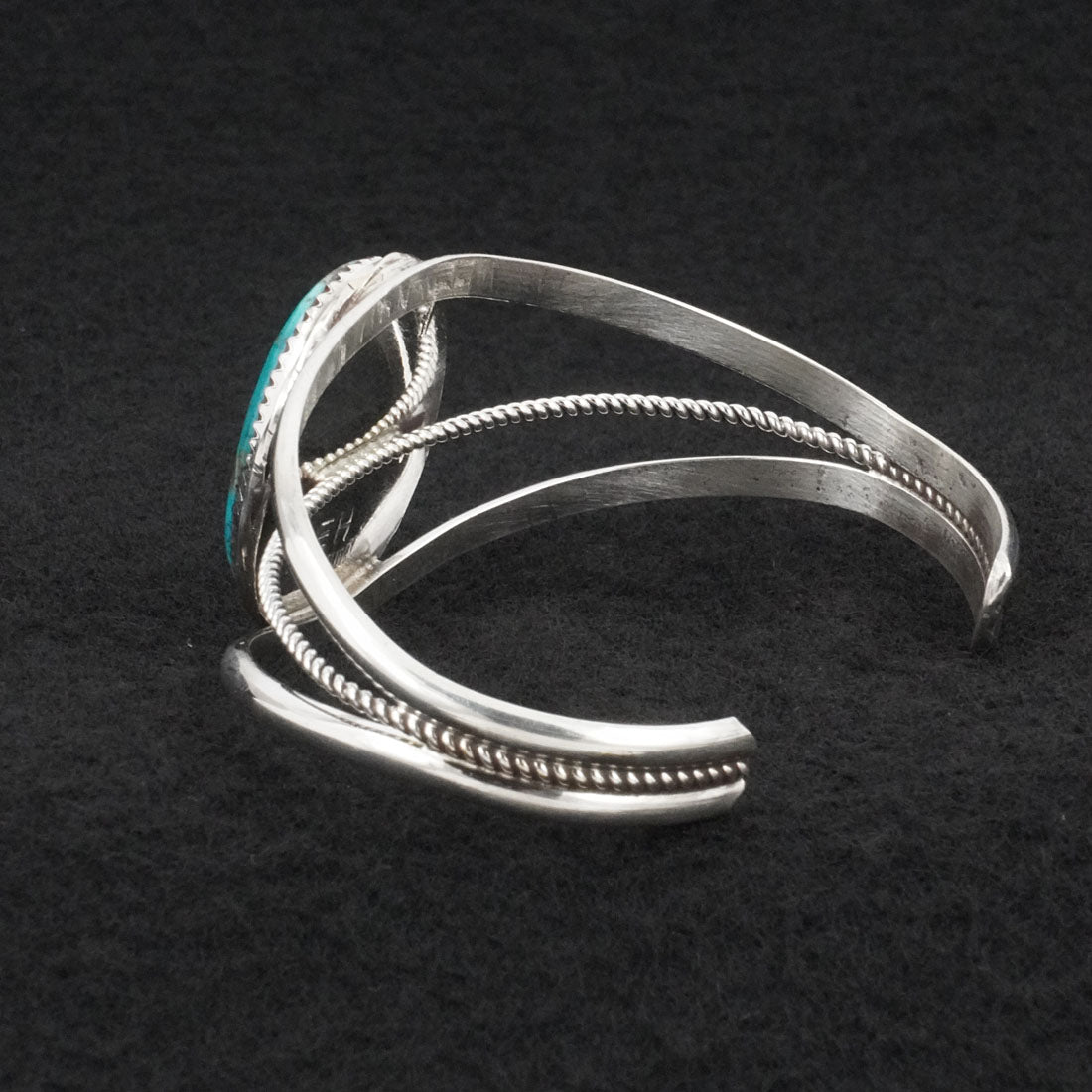 Ernest Hawthorne Turquoise & Sterling Silver Bracelet
