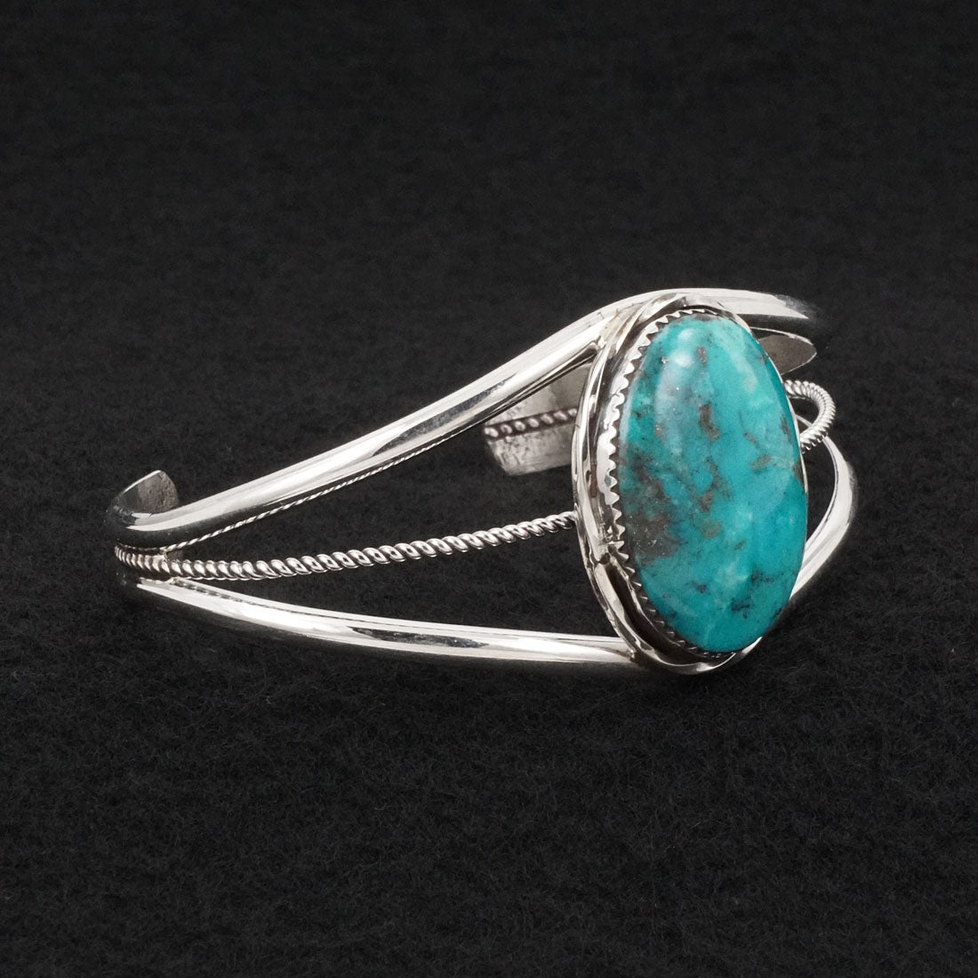 Ernest Hawthorne Turquoise & Sterling Silver Bracelet