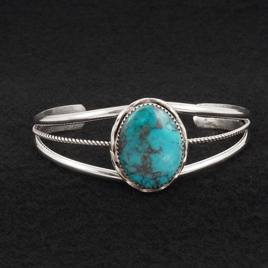 Ernest Hawthorne Turquoise & Sterling Silver Bracelet