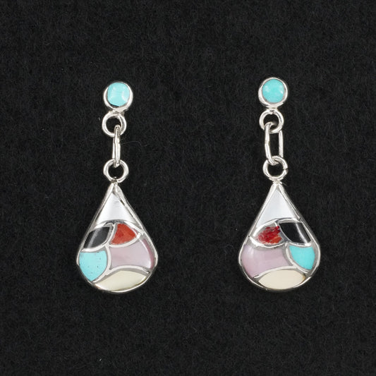 Orena Leekya Multi-Stone & Sterling Silver Earrings