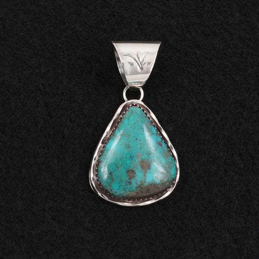 Ernest Hawthorne Turquoise & Sterling Silver Pendant