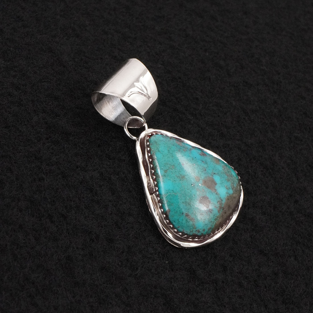 Ernest Hawthorne Turquoise & Sterling Silver Pendant