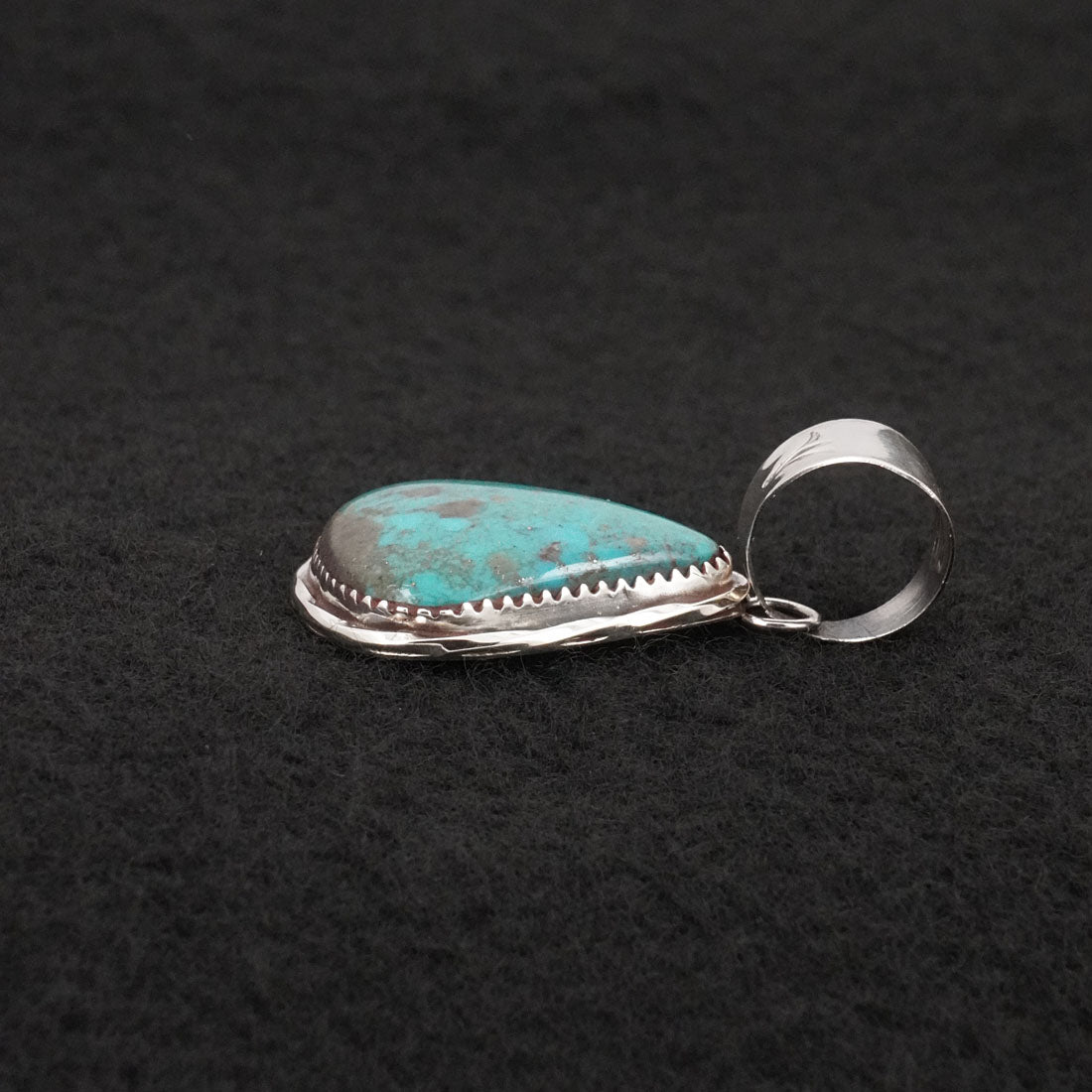 Ernest Hawthorne Turquoise & Sterling Silver Pendant