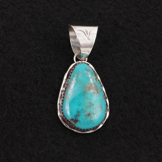 Ernest Hawthorne Turquoise & Sterling Silver Pendant
