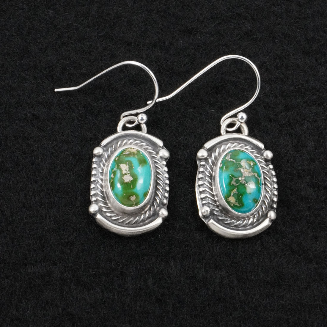 Bobby Johnson Turquoise & Sterling Silver Necklace Set