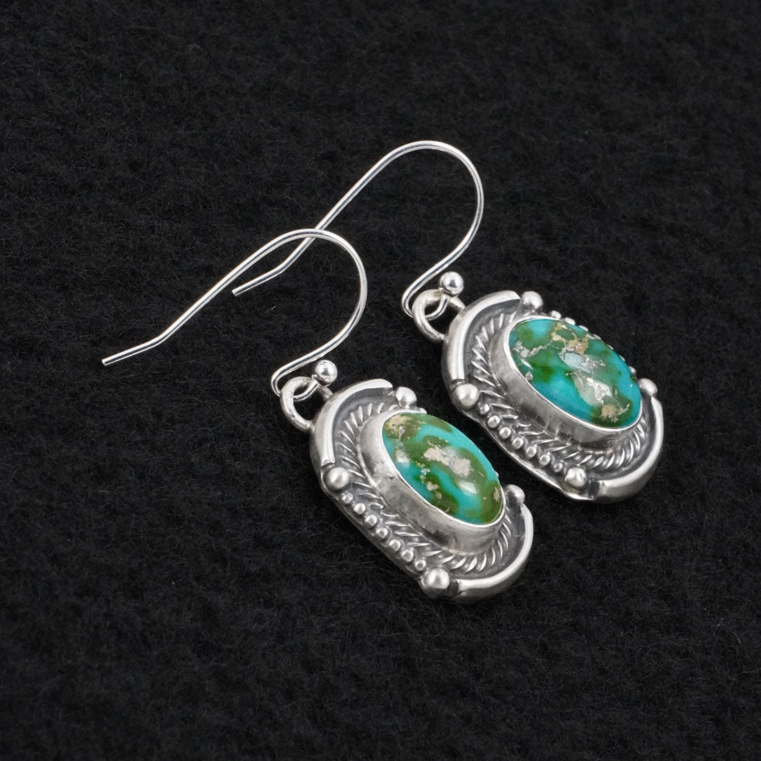 Bobby Johnson Turquoise & Sterling Silver Necklace Set