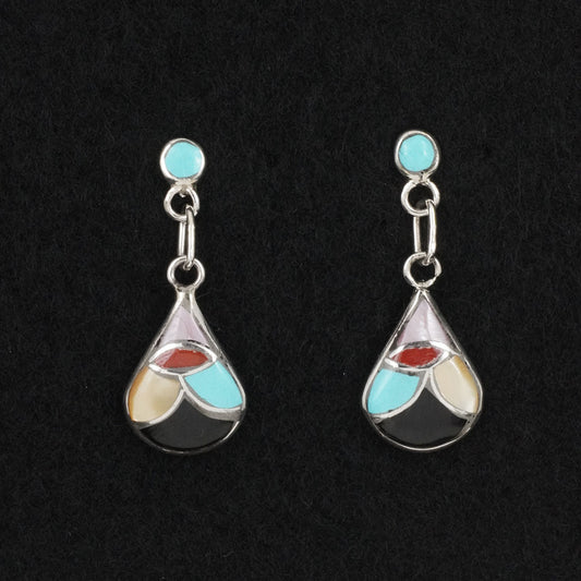 Orena Leekya Multi-Stone & Sterling Silver Earrings