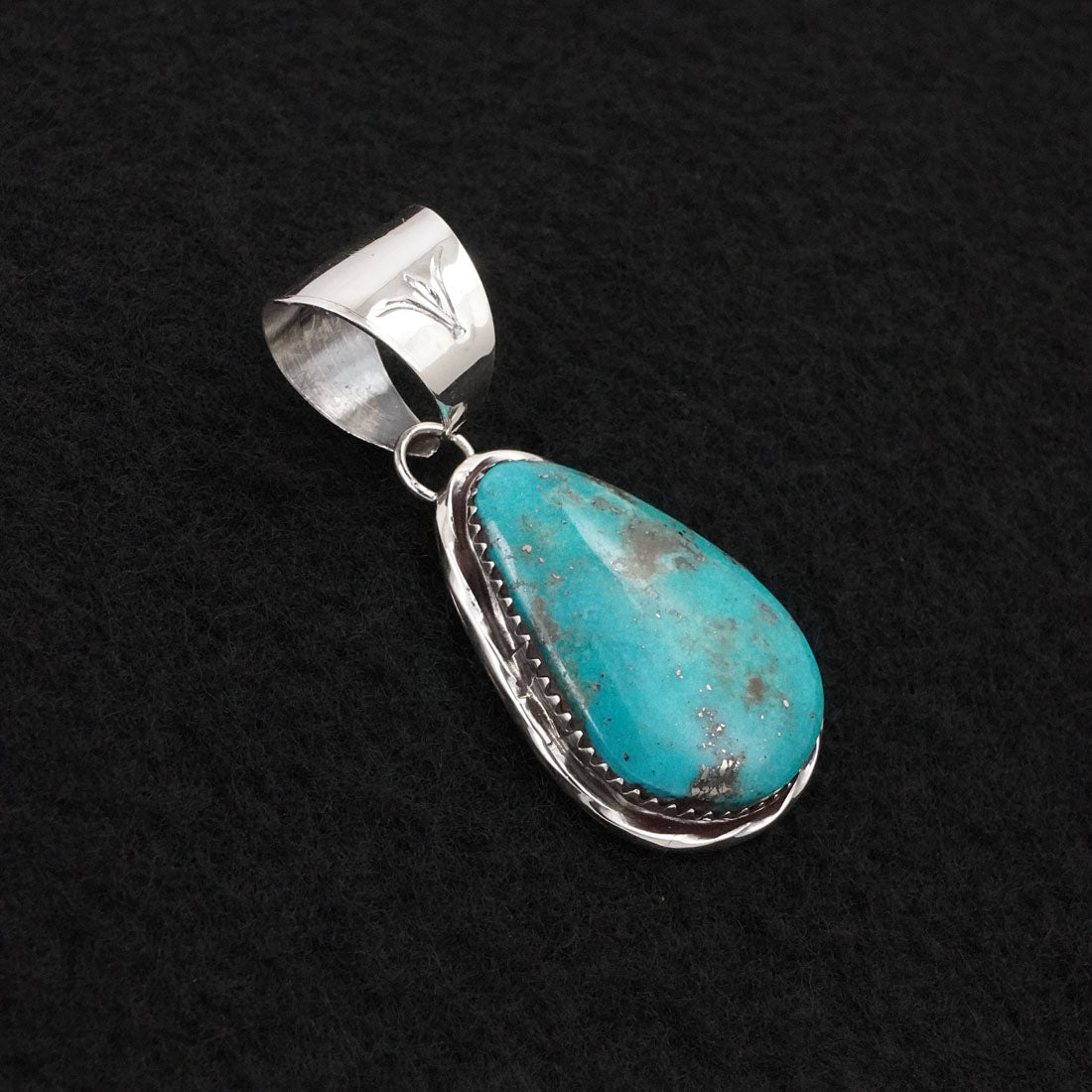 Ernest Hawthorne Turquoise & Sterling Silver Pendant