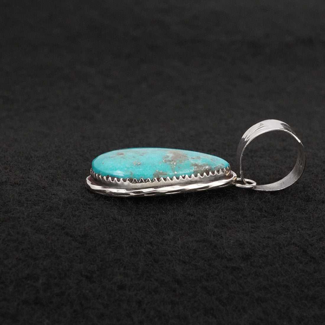 Ernest Hawthorne Turquoise & Sterling Silver Pendant