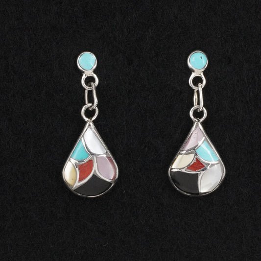Orena Leekya Multi-Stone & Sterling Silver Earrings