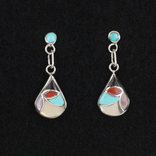 Orena Leekya Multi-Stone & Sterling Silver Earrings