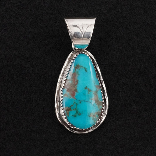 Ernest Hawthorne Turquoise & Sterling Silver Pendant