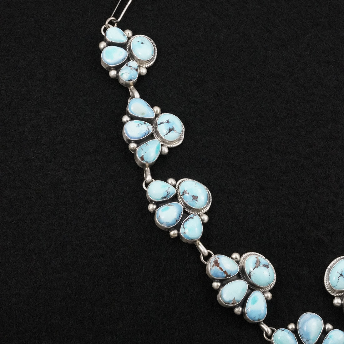 Paul Livingston Turquoise & Sterling Silver Necklace Set