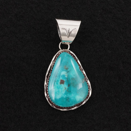 Ernest Hawthorne Turquoise & Sterling Silver Pendant